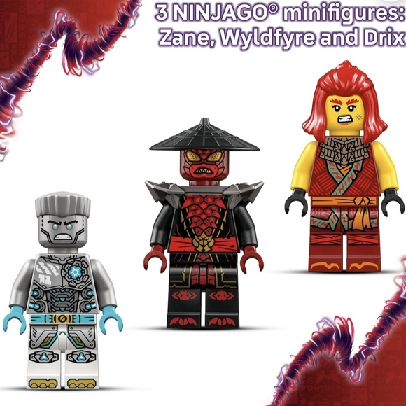 LEGO 🐣 Easter Basket Must-Have! NEW LEGO NINJAGO Zane Mech 🥷Sealed SET 71827 - Picture 13 of 14